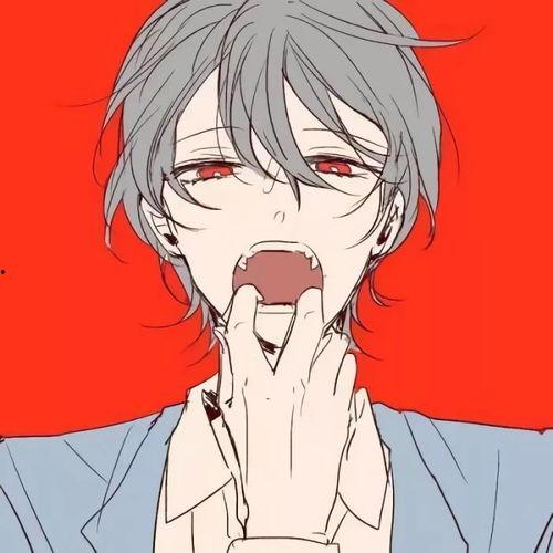 吃瓜网红头像照片动漫男,动漫风男生吃瓜网红头像解析